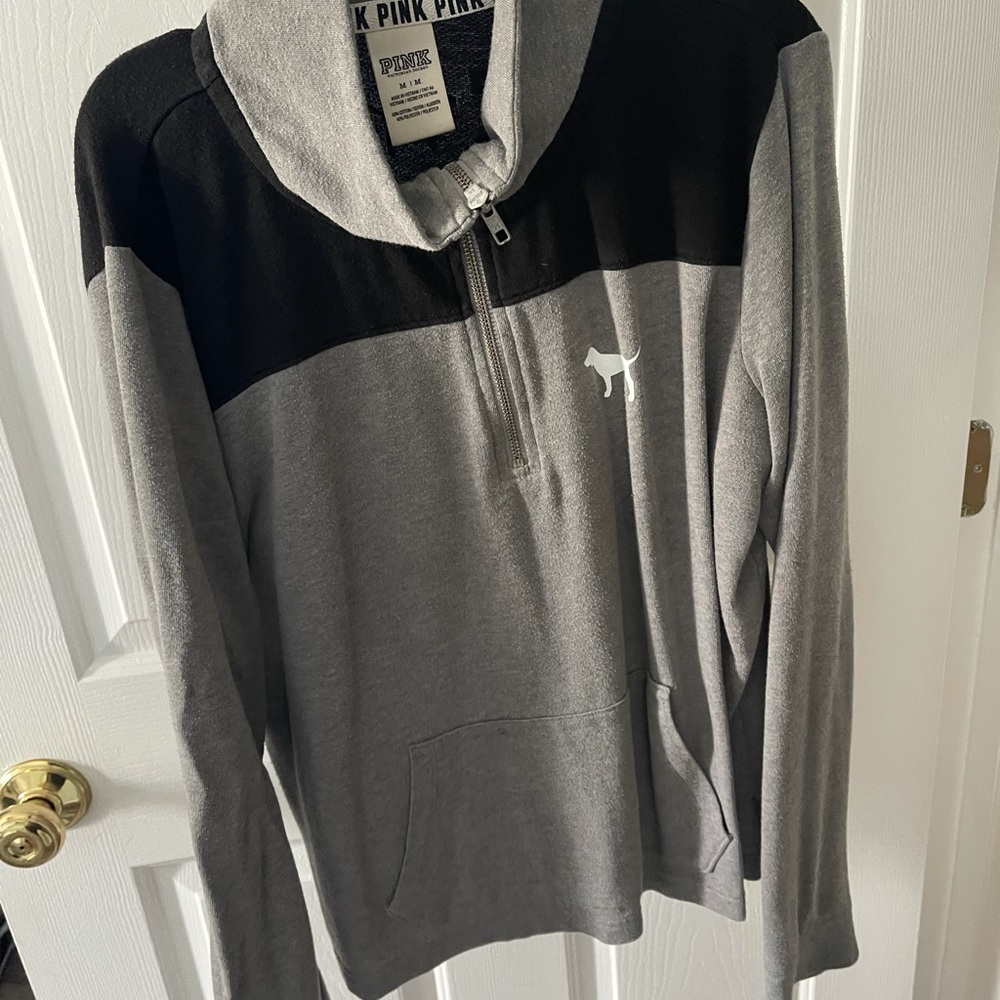 PINK Grey Sweater